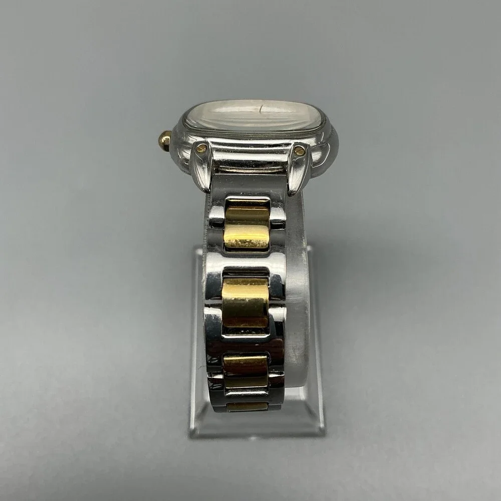 Relic Womens Watch 26mm Two Tone Stainless Steel Date ZR34244 New Battery 7.25